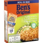 Bens Original Riisit^Täysjyväriisi Ben's Original 4 X 125 G Keitinpussissa