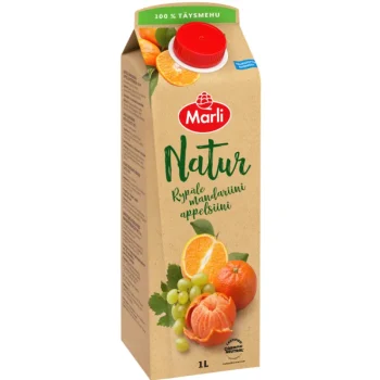 Marli Natur Mehut, Mehutiivisteet Ja Glögit^Täysmehu 1 L Mandariini-appelsiini