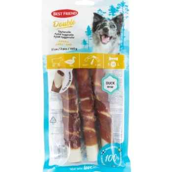 Best Friend Koiranruoka^Täyterulla 3 Kpl 160 G Double Ankka