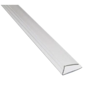 Keraplast Pihan Rakennusmateriaalit-U-päätelista , 6 Mm PC-muovi Kirkas 2,1 M