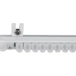 Kotikulta Verhot Ja Verhotarvikkeet-U-verhokisko 200 Cm Valkoinen