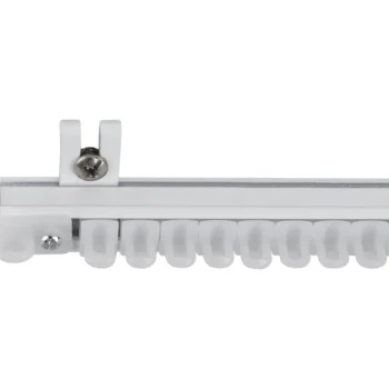 Kotikulta Verhot Ja Verhotarvikkeet-U-verhokisko 250 Cm Valkoinen