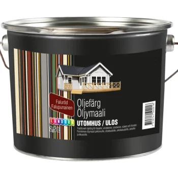 Landora Maalit-u00d6ljymaali 2,5 L Faluninpunainen