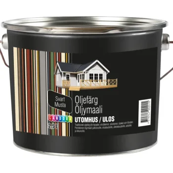 Landora Maalit-u00d6ljymaali 2,5 L Musta