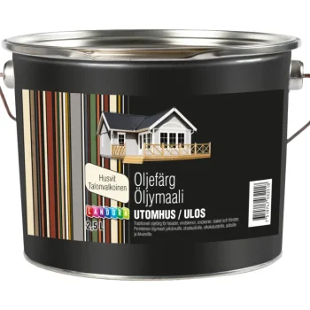 Landora Maalit-u00d6ljymaali 2,5 L Talonvalkoinen