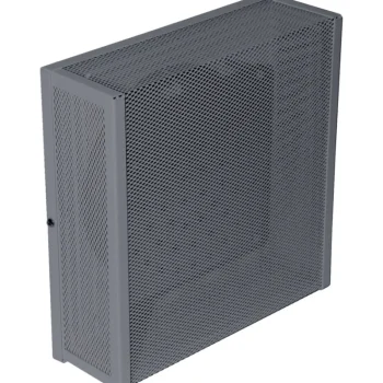 Pisla LVI-Ulkoilmasäleikkö 250 X 250 X 80 Mm, Putkihalkaisija 160 Mm, Harmaa