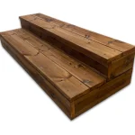 Patio Terassit Pihan Rakennusmateriaalit-Ulkoporras 150 Cm 2 Askelmaa