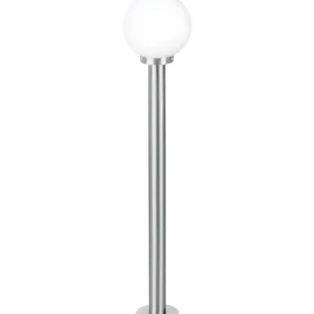 Eglo Ulkovalaisimet-Ulkopylväsvalaisin Nisia E27 100 Cm Teräs/valkoinen