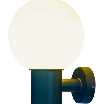 Aneta Lighting Ulkovalaisimet-Ulkoseinävalaisin Saltvik, Musta/valkoinen