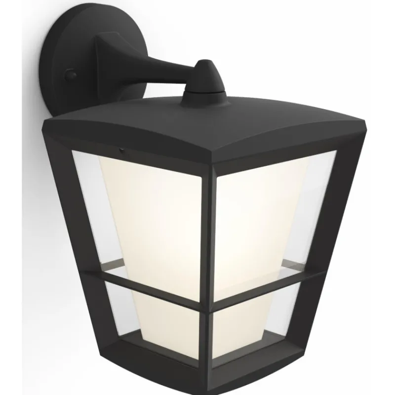 ulkoseinvalaisin-philips-hue-e-IdpXkGIW-0.webp Philips Hue Ulkovalaisimet-Ulkoseinävalaisin Econic White And Color Ambiance, Musta
