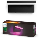 Philips Hue Ulkovalaisimet-Ulkoseinävalaisin Nyro White And Color Ambiance 13.5W, Musta