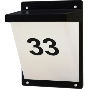 Airam Ulkovalaisimet-Ulkoseinävalaisin Vino IP65 Max 20 W, Musta