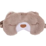 Miny Hiuskoristeet Ja Hiustenhoitovälineet^Unimaski Nalle Ruskea