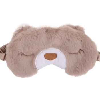 Miny Hiuskoristeet Ja Hiustenhoitovälineet^Unimaski Nalle Ruskea