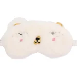 Miny Hiuskoristeet Ja Hiustenhoitovälineet^Unimaski Nalle Valkoinen