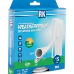 Rk Teipit-Uratiiviste Ovi TPE Valkoinen 10 Mm 6 M