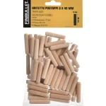 Finbullet Pienrauta-Uritettu Puutappi 8 X 40 Mm 70 Kpl