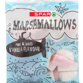 Spar Karkit^Vaahtokarkki 150 G Pink & White