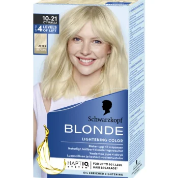 Schwarzkopf Blonde Hiusvärit^Vaalennusvoide 10.21 Icy Vanilla