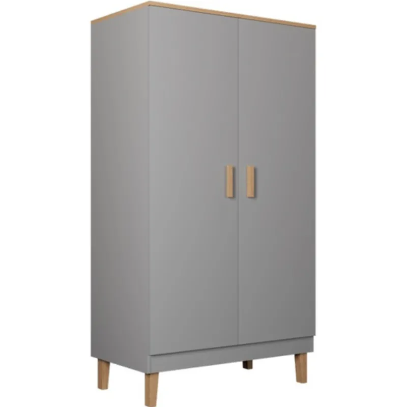 vaatekaappi-kocot-184-x-100-cm-RXVHmkXP-0.webp Kocot Huonekalut-Vaatekaappi 184 X 100 Cm Denver Harmaa/beige