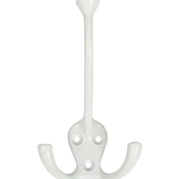 Pisla Ripustus-Vaatekoukku Alba 140 Mm Samakkia, Valkoinen