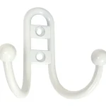 Pisla Ripustus-Vaatekoukku Arona 68 Mm Samakkia, Valkoinen