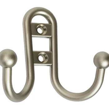 Pisla Ripustus-Vaatekoukku Arona 68 Mm, Samakki/mattanikkeli