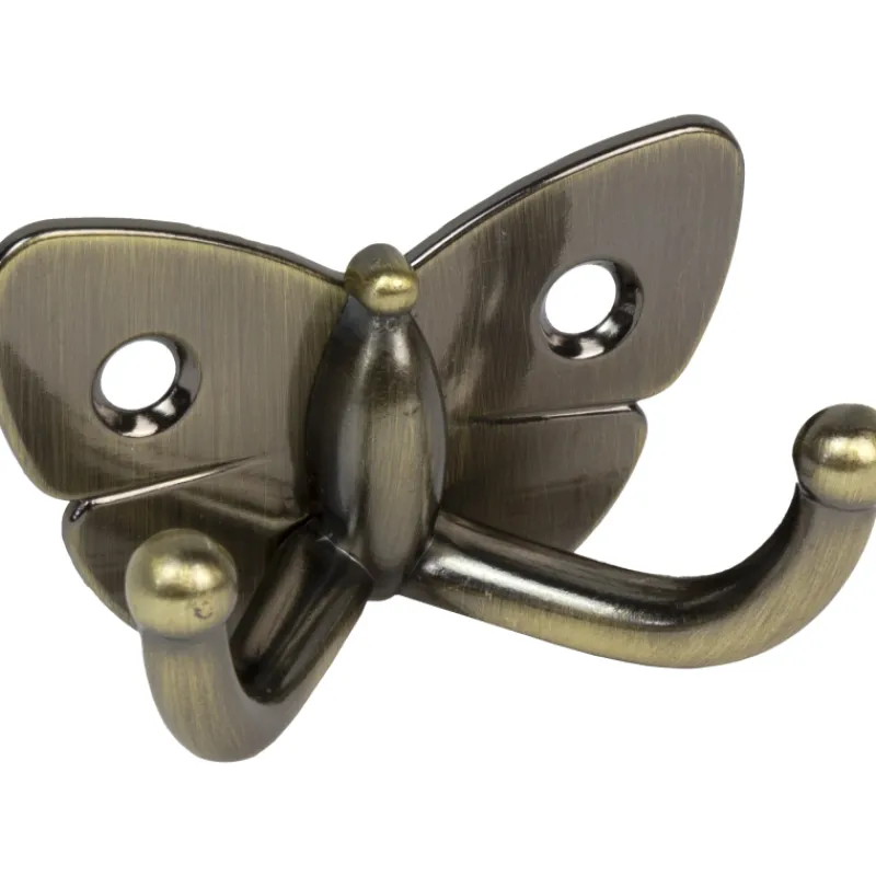 vaatekoukku-asolo-samakkiantii-rRvVNtHV-0.webp Pisla Ripustus-Vaatekoukku Asolo, Samakki/antiikkimessinki