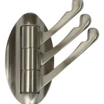 Pisla Ripustus-Vaatekoukku Kääntyvä Zn/harjattu Nikkeli