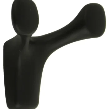 Pisla Ripustus-Vaatekoukku Nature 2S Zn/musta