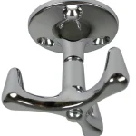 Pisla Ripustus-Vaatekoukku Trio, Samakki/kromi