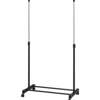 Iisi Vaatehuolto Ja -säilytys^Vaateteline Musta