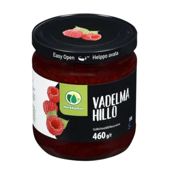 Herkkumaa Hillot, Marmeladit Ja Kiisselit^Vadelmahillo 460 G