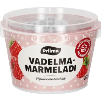 Priima Hillot, Marmeladit Ja Kiisselit^Vadelmamarmeladi 260 G