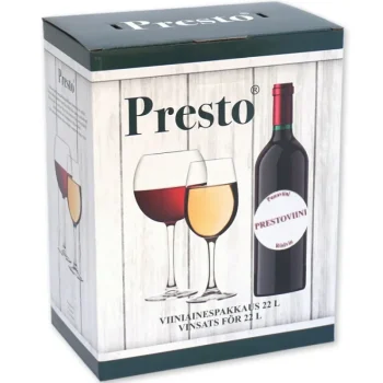 Presto Juomien Valmistus Ja Makuaineet^Vadelmaviiniaines 570 G 22 L