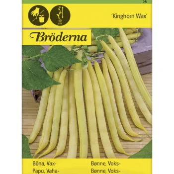 Bröderna Nelsons Kasvien Ja Nurmikonsiemenet-Vahapapu Kinghorn Wax Siemen