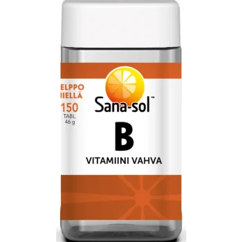 Sana Sol Terveysravinteet Ja -valmisteet^Vahva B-vitamiini 150 Kpl