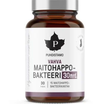 Puhdistamo Terveysravinteet Ja -valmisteet^Vahva Maitohappobakteeri 30 Kpl 30mrd.