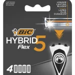 Bic Parranajo^Vaihtoterä 4 Kpl Hybrid Flex 5