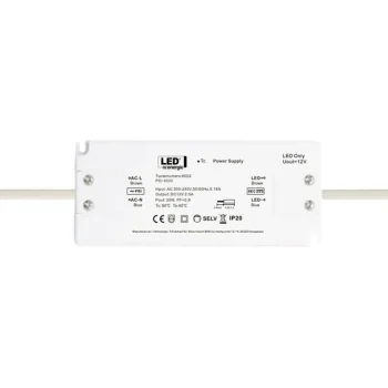 Led Energie Sisävalaisimet-Vakiojänniteliitäntälaite 12V 30W IP20 125 X 50 X 15 Mm