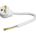 Harju Sähköasennustarvikkeet-Valaisinpistotulppajohto 15 Cm Maadoitettu