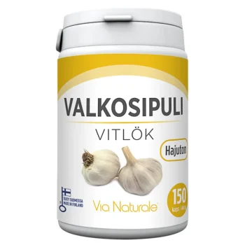 Via Naturale Terveysravinteet Ja -valmisteet^Valkosipuli 150 Kpl