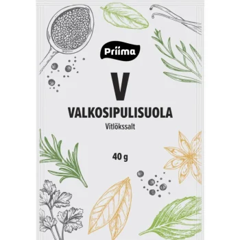 Priima Mausteet Ja Liemivalmisteet^Valkosipulisuola 40 G