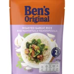 Ben's Original Riisit^Valmisriisi 220 G Paahdettu Valkosipuli