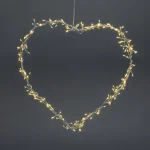 Kotikulta Koristevalot-Valokranssi Sydän 40 Cm