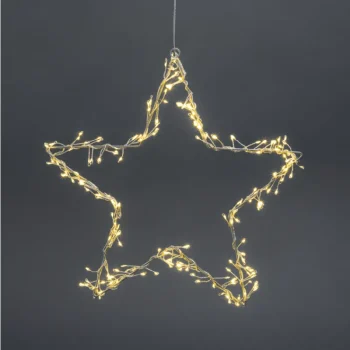 Kotikulta Koristevalot-Valokranssi Tähti 40 Cm