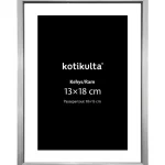 Kotikulta Sisustustaulut Ja -kehykset-Valokuvakehys 13 X 18 Cm Alumiinia Hopea