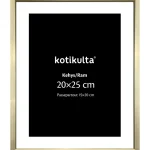 Kotikulta Sisustustaulut Ja -kehykset-Valokuvakehys 20 X 25 Cm Alumiinia Kulta