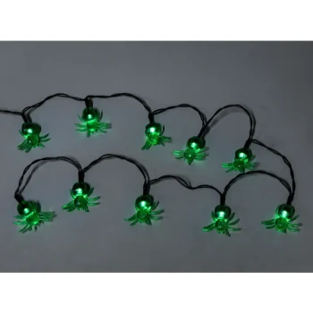 Happy Halloween Sesonkikoristeet-Valosarja Hämähäkki 10 LED