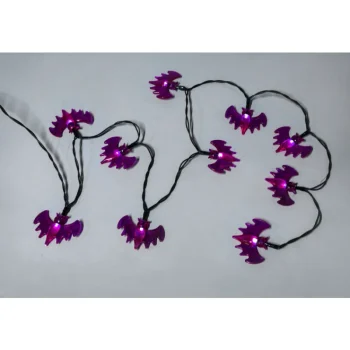 Happy Halloween Sesonkikoristeet-Valosarja Lepakko 10 LED